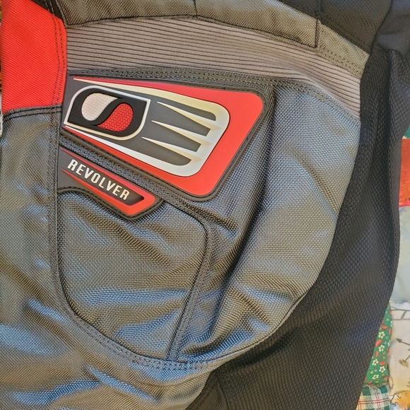 MSR Red, Black, and White Revolver Cargo Motorcross Rider Pants - Picture 4 of 13